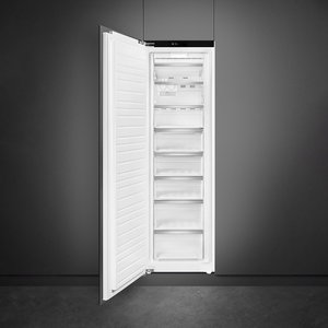 فريزر عمودي نوفروست سميج، 204 لتر، 7.2 قدم، 5 درج - ابيض product image 2