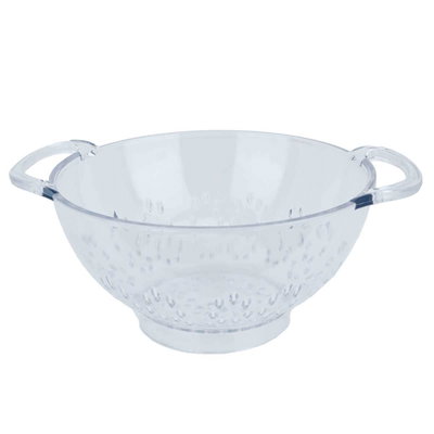 Al Saif Gallery Acrylic Colander, 24X24X12 Cm, Handle - Clear product image 2