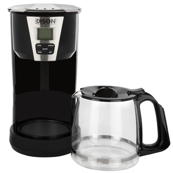 Edison Coffee Machine, 1.8L, 1000W - Black product image 2