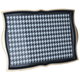 طوفرية بلاستيك السيف غاليري، 49 سم، مستطيل، نقش أبيض - أسود product image 1