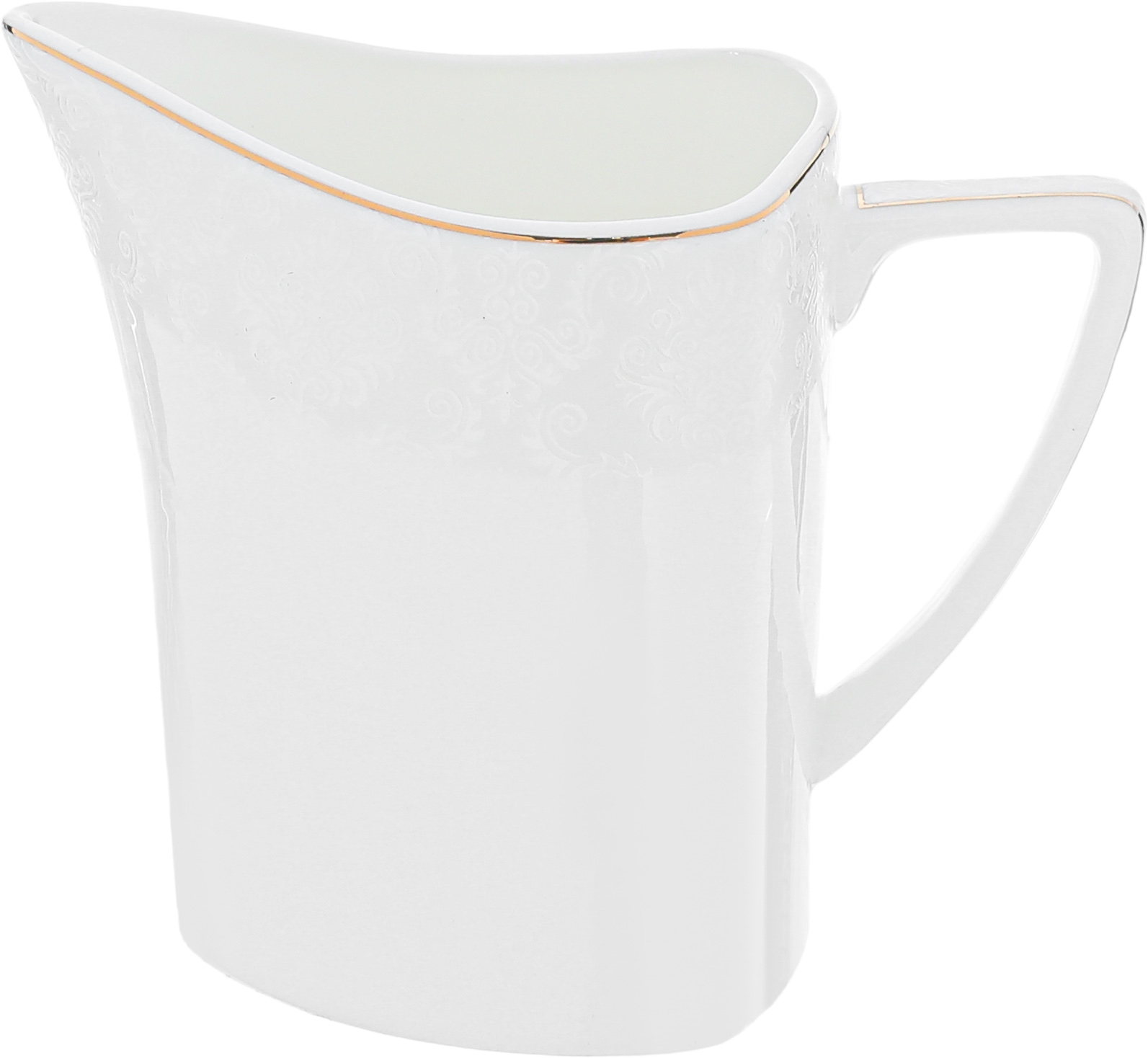 طقم سفرة بورسلان دانيا، 77 قطعة - ابيض ذهبي product image 11