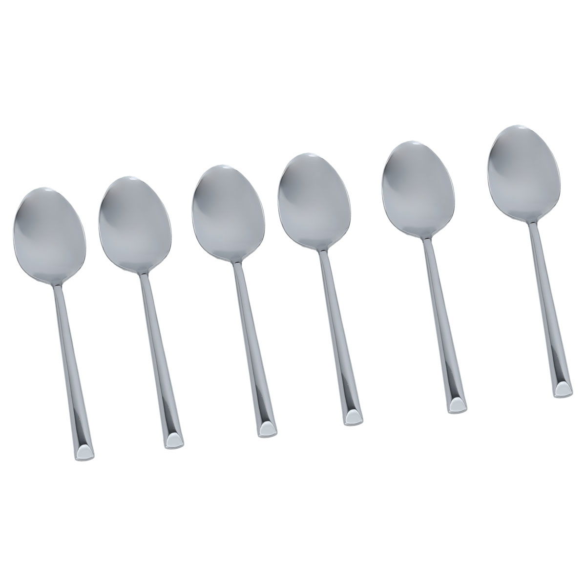 Luxor Steel Al Saif Gallery Spoon Set, Plain, 30 Pieces - Silver product image 3