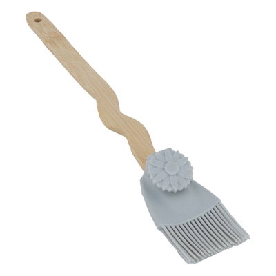 فرشاة سيليكون السيف غاليري، يد خشبي - رمادي product image 3