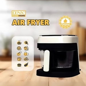 قلاية هوائية دينكس ، 2400 واط، 6 لتر ،DX2092 - ابيض اسود product image 2