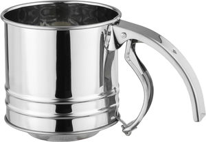 منخل دقيق استيل السيف غاليري، 8.4x8.4x8.6 سم - فضي product image