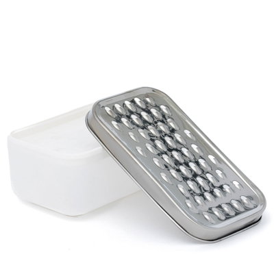 SteelAl Saif Gallery grater, rectangular, with box - silver product image 5