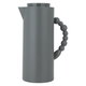 Al Saif Gallery Royal 7 thermos glass, 1 liter, plastic outer shell - gray product image 1