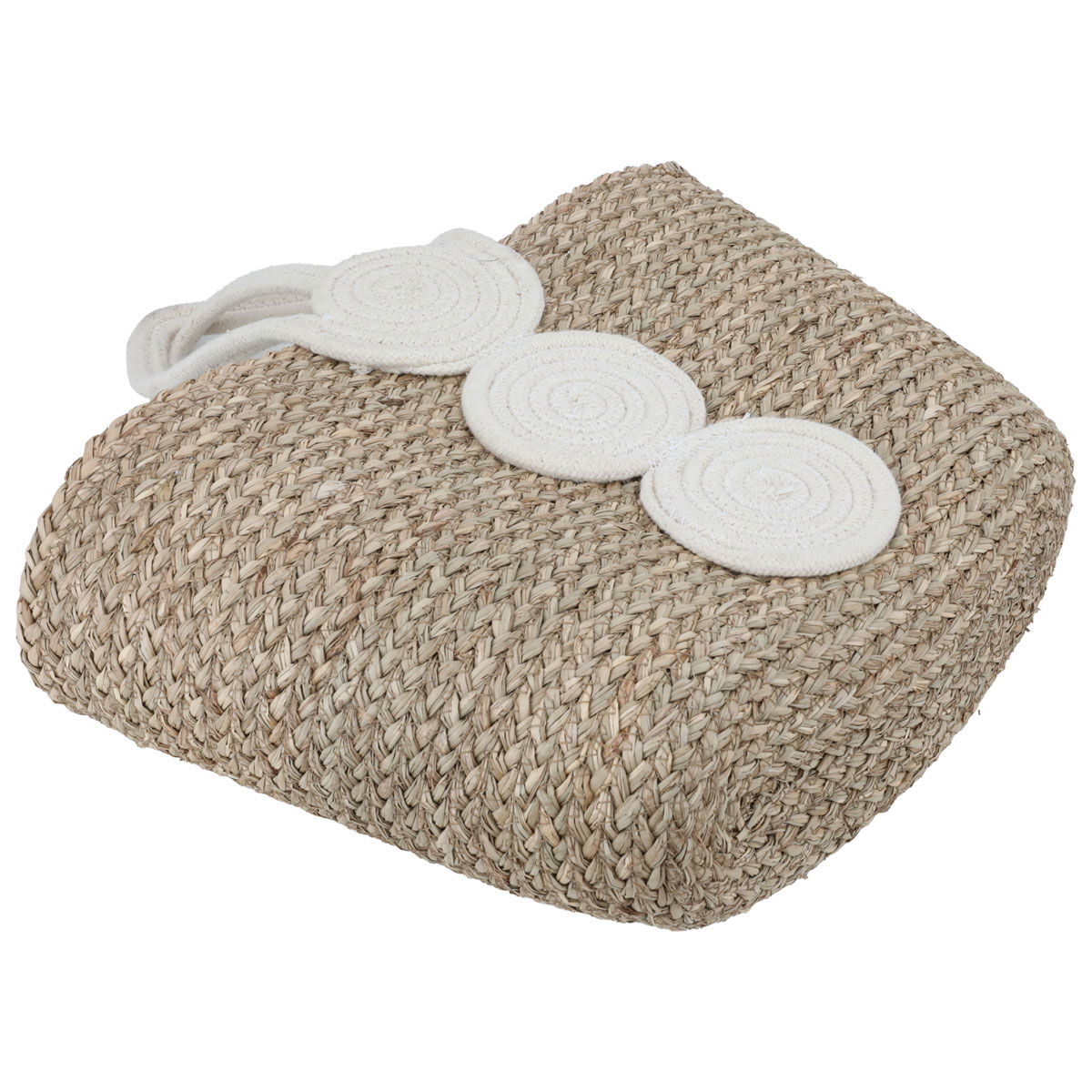 Al Saif Gallery wicker thermos bag, 47 x 26 cm - beige product image 2