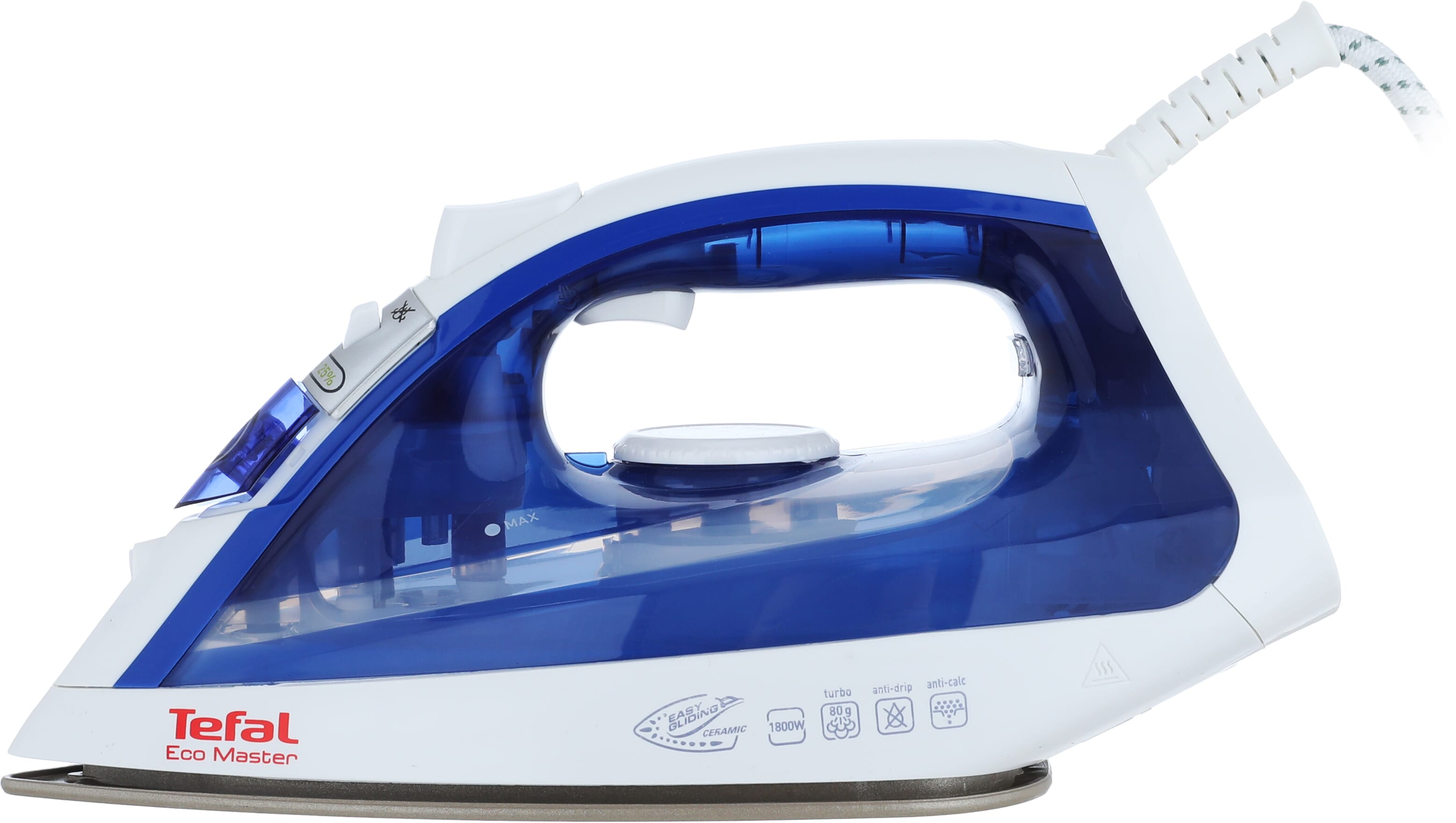 Tefal Steam Iron, 1800W, 300Ml - Blue product image 4
