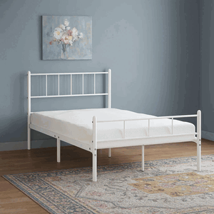 سرير حديد، 40×120×190 سم - أبيض product image