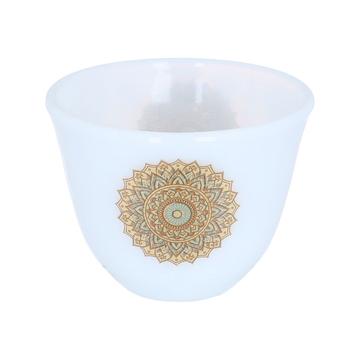 Al Saif Gallery Arabic coffee cups set, 12 pieces - white product image