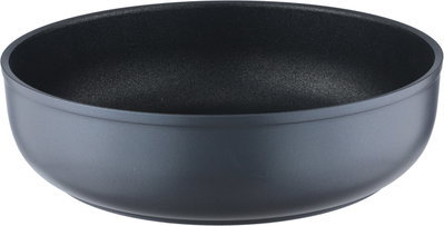 طقم قدور المونيوم صافلون، 10 قطع، مطلي تيفال من الداخل - رمادي غامق product image 3