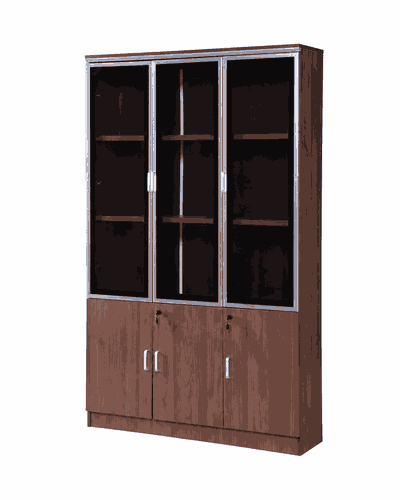 دولاب ملفات معدن، 190×120×32 سم - بني فاتح product image 2