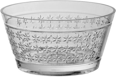 تمرية بغطاء إكريلك، 11 سم، زخارف فنية - شفاف product image 2