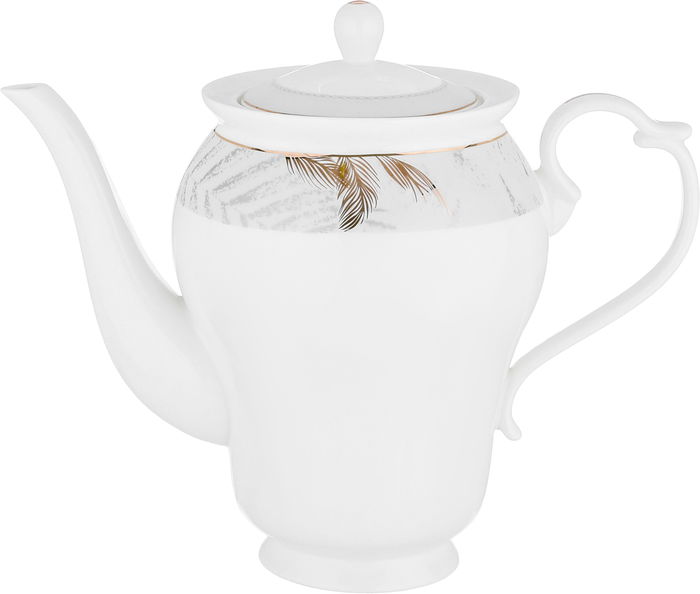 Alsaif Gallery Porcelain Dinner Set, 166 Pieces, Gold Engraving - White product image 3