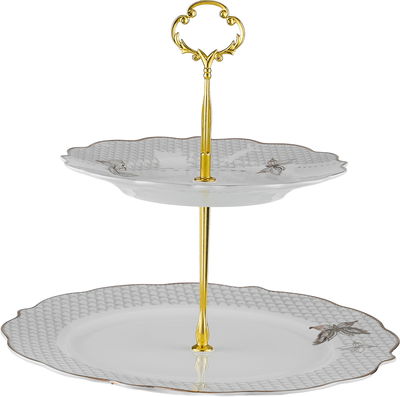 طقم سفرة فلورا بورسلان السيف غاليري، 65 قطعة - أبيض product image 6