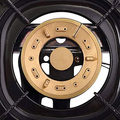 موقد غاز نيكاي، 2 شعلة، 80×40× 12 سم، NG842K1 - فضي product image 4