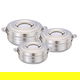 طقم حافظات طعام استيل السيف غاليري، 3 قطع - فضي product image 2