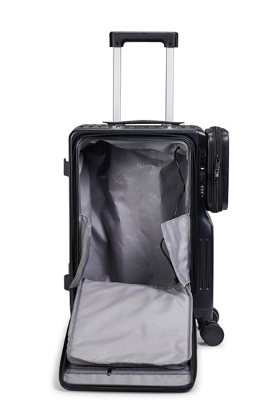 شنطة سفر بولي كربونات ليمرا، 20 بوصة، 4 عجلات، BT-56 - أسود product image 7