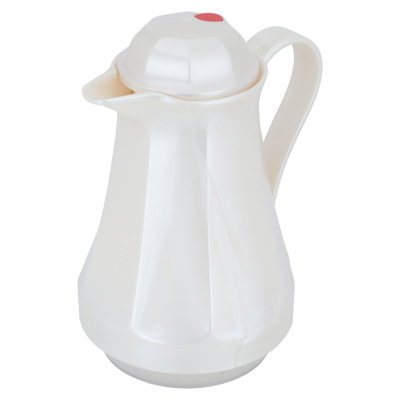 Rotpont thermos, 1 liter, glass inner container, plastic outer shell - white product image 3