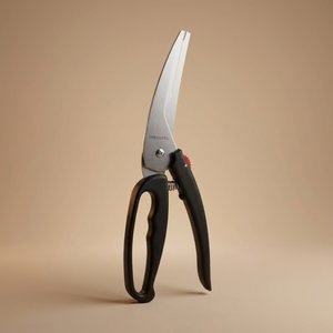 Excellent Houseware Stainless Steel Chicken Scissors, 25 cm - Black product image