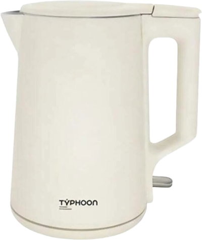 غلاية كهربائية تايفون، 2000 واط، 1.8 لتر، TY-01-009OW - اوف وايت product image 1