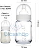 رضاعة اطفال زجاج باشاباتشي، 120 مل - شفاف product image 3