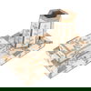 طقم مبخرة خشب، 30x16x12.5 سم، 3 قطع - بيج بني product image 1