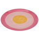 Al Saif Gallery porcelain dessert serving dish, 2 x 45 cm, flat round - pink product image 2