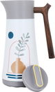 Al Saif Gallery thermos, 0.6 liters, steel inner container, steel outer shell - white-gray product image 4