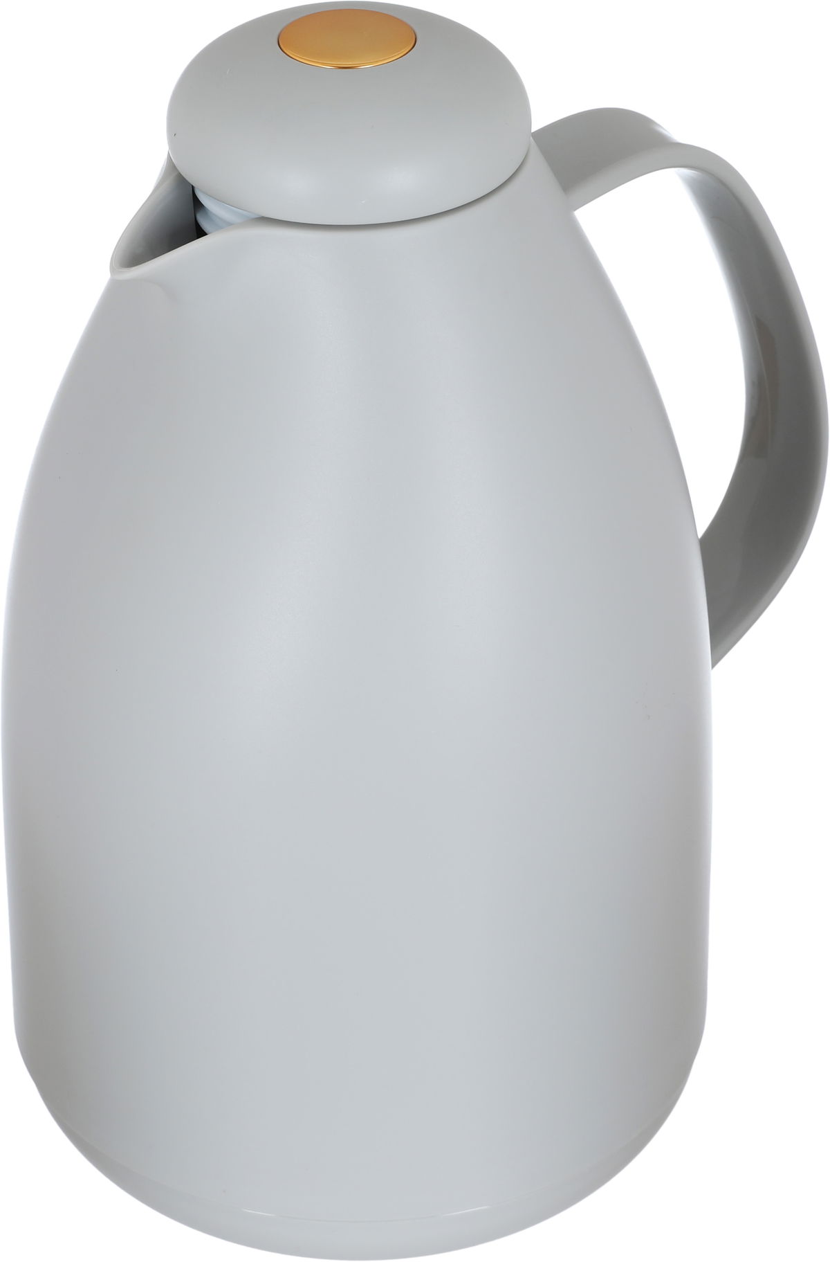Al Saif Gallery Pro Penguin Thermos, 1.5 liters, glass inner container, plastic outer shell - light gray product image 2