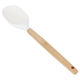 Al Saif Gallery Silicone Serving Spoon, Wood Handle - Beige product image 1