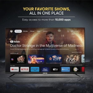 تلفزيون سمارت بدون ايطار نيكاي، 50 بوصة، 4K UHD، شاشة QLED، نظام ويب او اس، ريموت كنترول، NIK50MEU4QLED6 - أسود product image 2