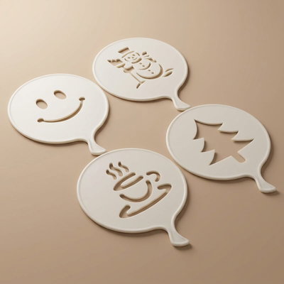 طقم قوالب بلاستيك السيف غاليري، 4 قطع - أبيض product image 1