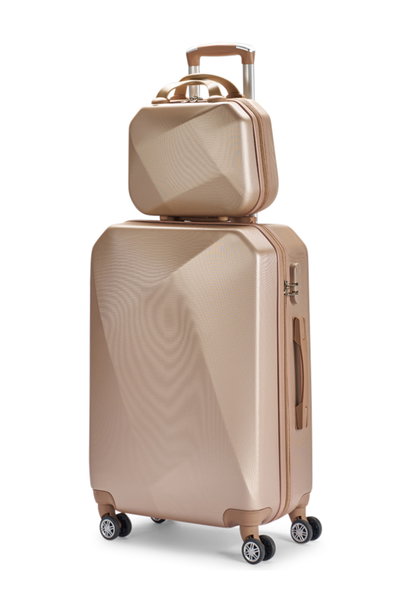 Limra ABS Luggage Set, 6 Sizes, 4 Wheels, 360 Degree Rotating, LMA-1350 - Gold product image 2