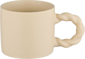 Al Saif Gallery Porcelain Mug, 325 ml, Handle - Beige product image