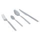 Al Saif Gallery steel spoon set, engraved, 24 pieces - silver product image 1