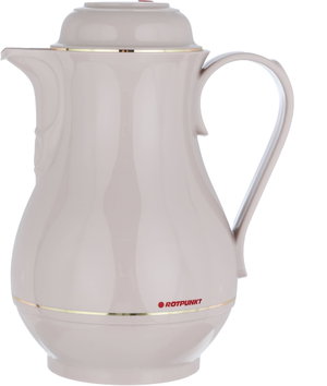 Rotpont thermos, 1 liter, glass inner container, plastic outer shell - light pink product image 2