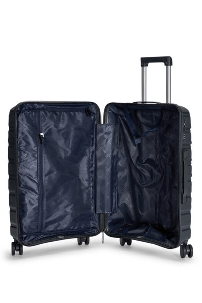 Lemra OT-8015 Lemra Polypropylene Luggage Set, 4 Sizes, 4 Wheels, 360 Degree Rotating - Dark Gray product image 7