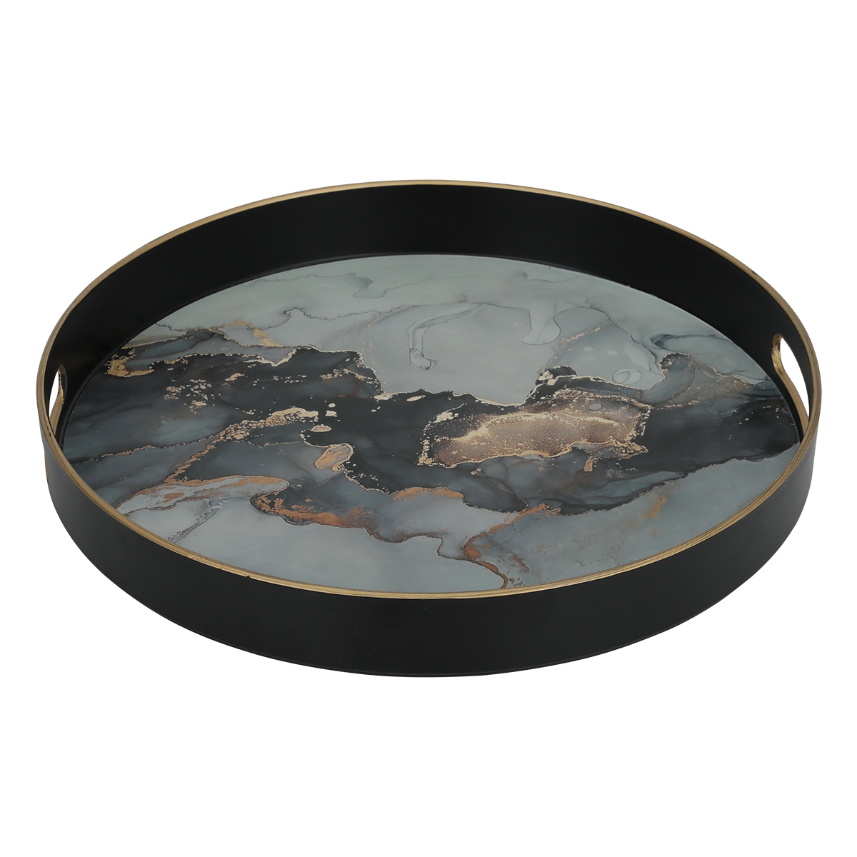 Al Saif Gallery Fabric Round Serving Topper, 33 x 33 x 4.3 cm - Multi-Colour product image 2