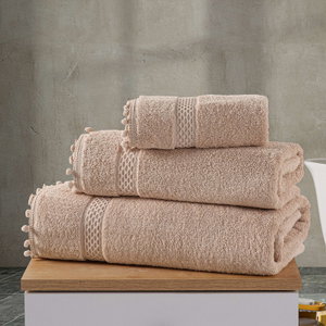 منشفة قطن، 1 قطعة، 170 × 90 سم - بيج product image