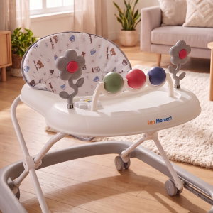 Fun Moment Baby Walker, Foldable, Musical Toys - Multicolor product image 2