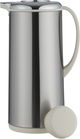 Al Saif Plus Kawasaki Thermos, 1.6 Liter, Glass Interior - Silver Off White product image 4