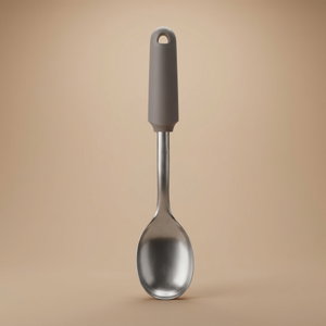 ملعقة تقديم طعام ستانلس ستيل السيف غاليري، يد رمادي، 32x6.5 سم - فضي كابتشينو product image