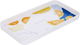 Al Saif Gallery plastic serving tray, 30 x 15 x 2.5 cm, rectangle - white product image 2