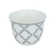 Al Saif Gallery Porcelain Arabic Coffee Cups Set, 12 Pieces - Silver White product image 2
