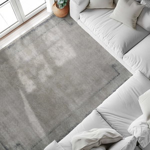 سجاد الندى بوليستر القفاري، 4×5 متر - كريم ازرق product image