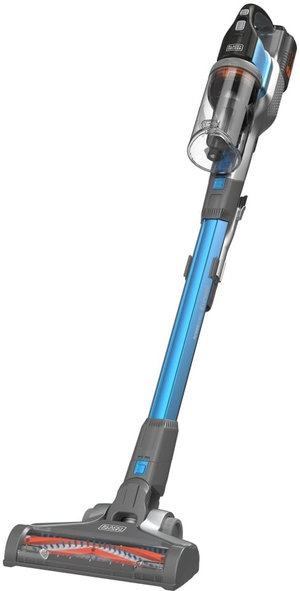 مكنسة كهربائية عمودية لا سلكية بلاك اند ديكر، 72 واط، 750 مل، BHFEV362D-GB - ازرق product image