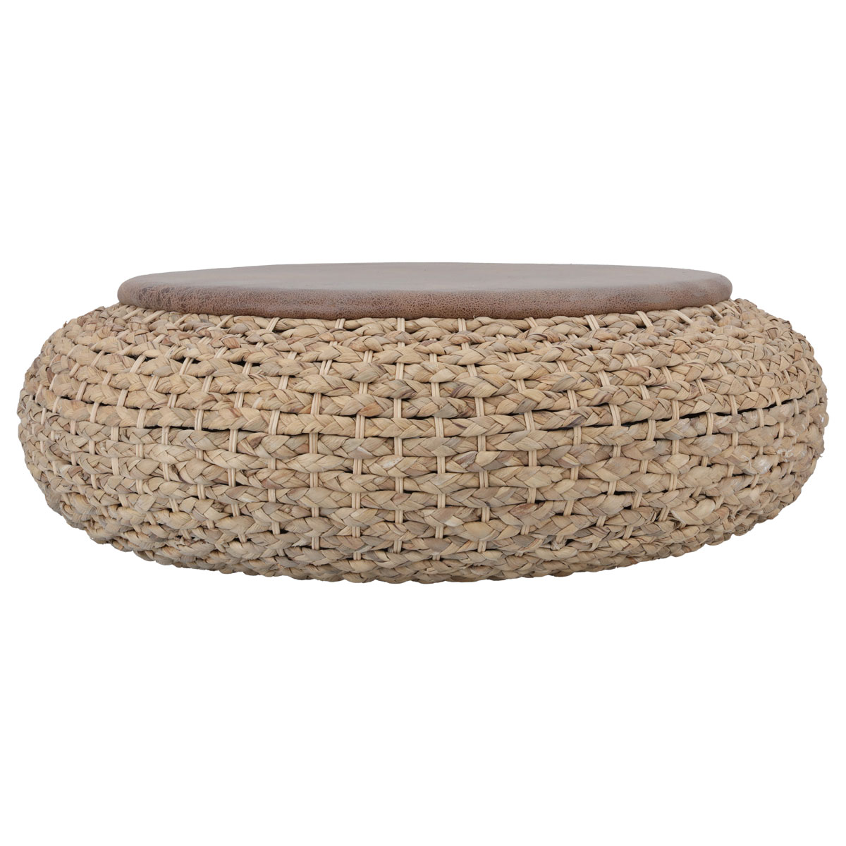 مقعد خزف دائري السيف غاليري، 55×18 سم - خشبي product image 1