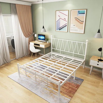 سرير مودرن حديد، 40×140×200 سم - أبيض product image 2